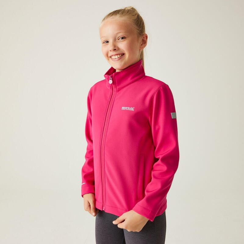 Veste softshell de randonnée enfant Junior Cera