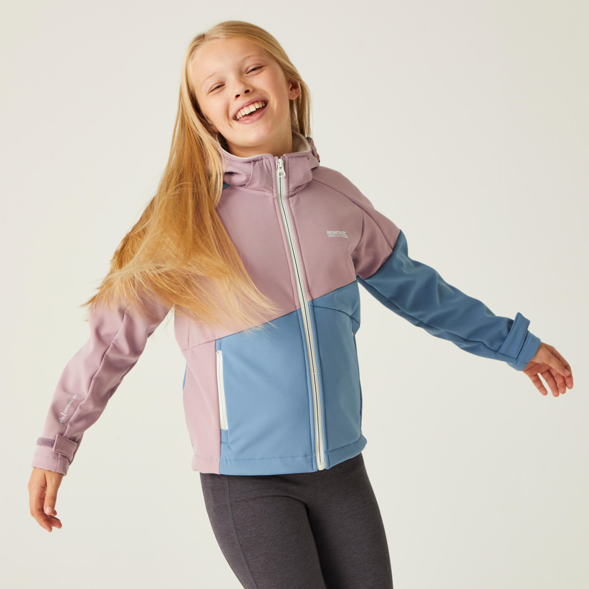 REGATTA De Acidity VII softshell wandeljas voor kinderen