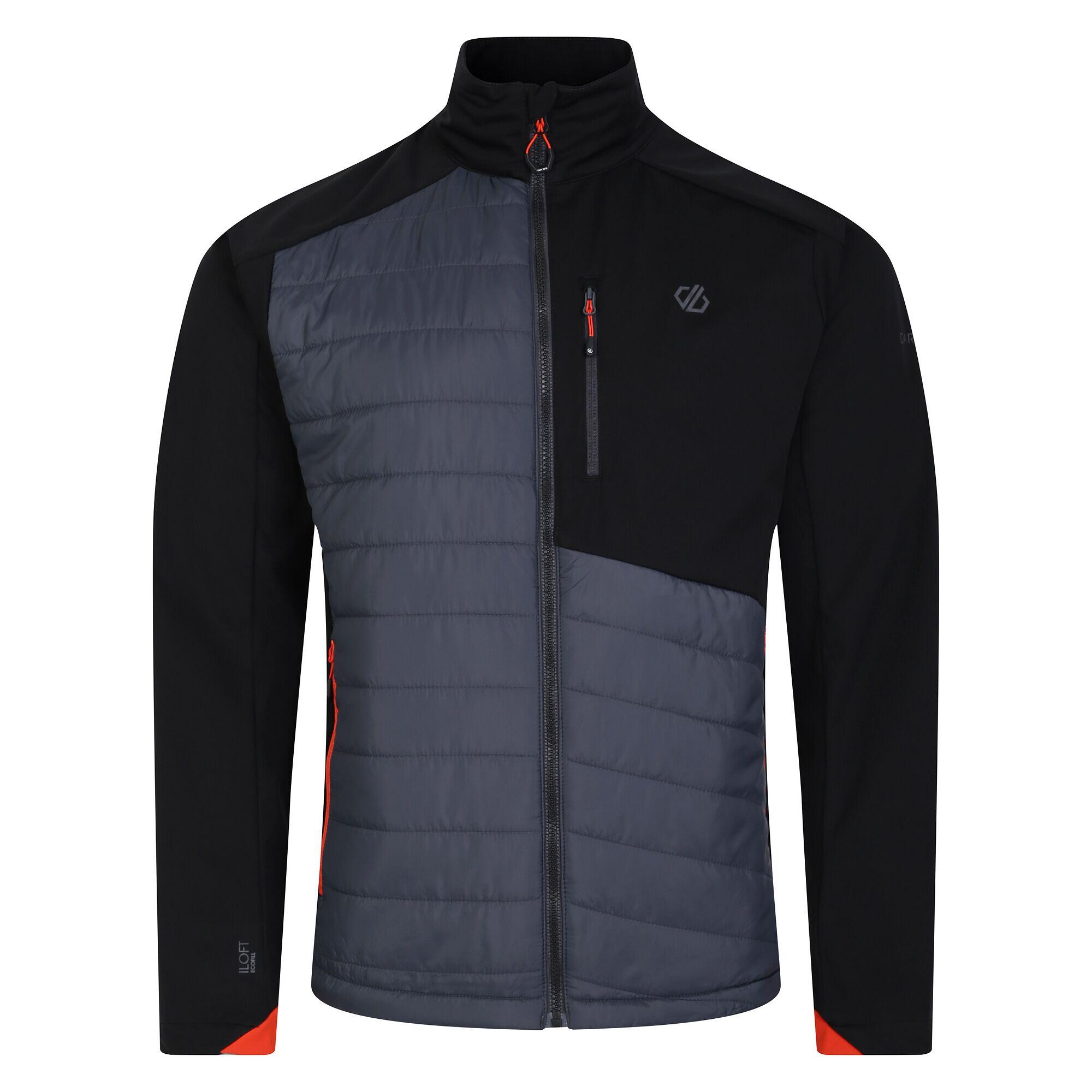 Softshell - Mountaineer Hybrid orange et marron homme 5/7