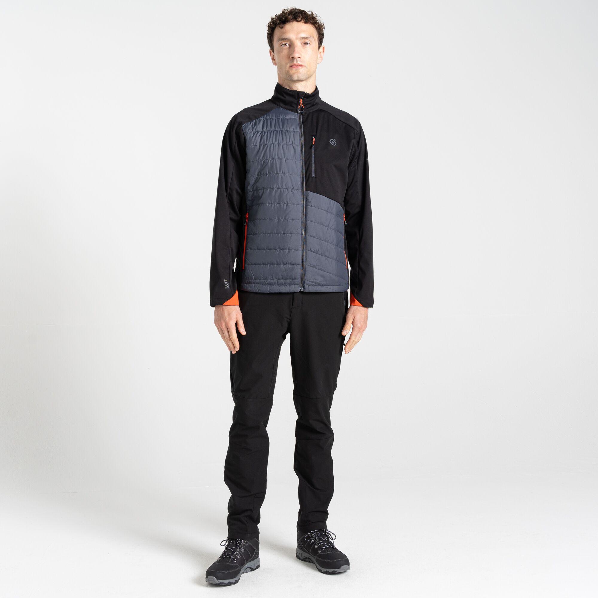 Softshell - Mountaineer Hybrid orange et marron homme 2/7