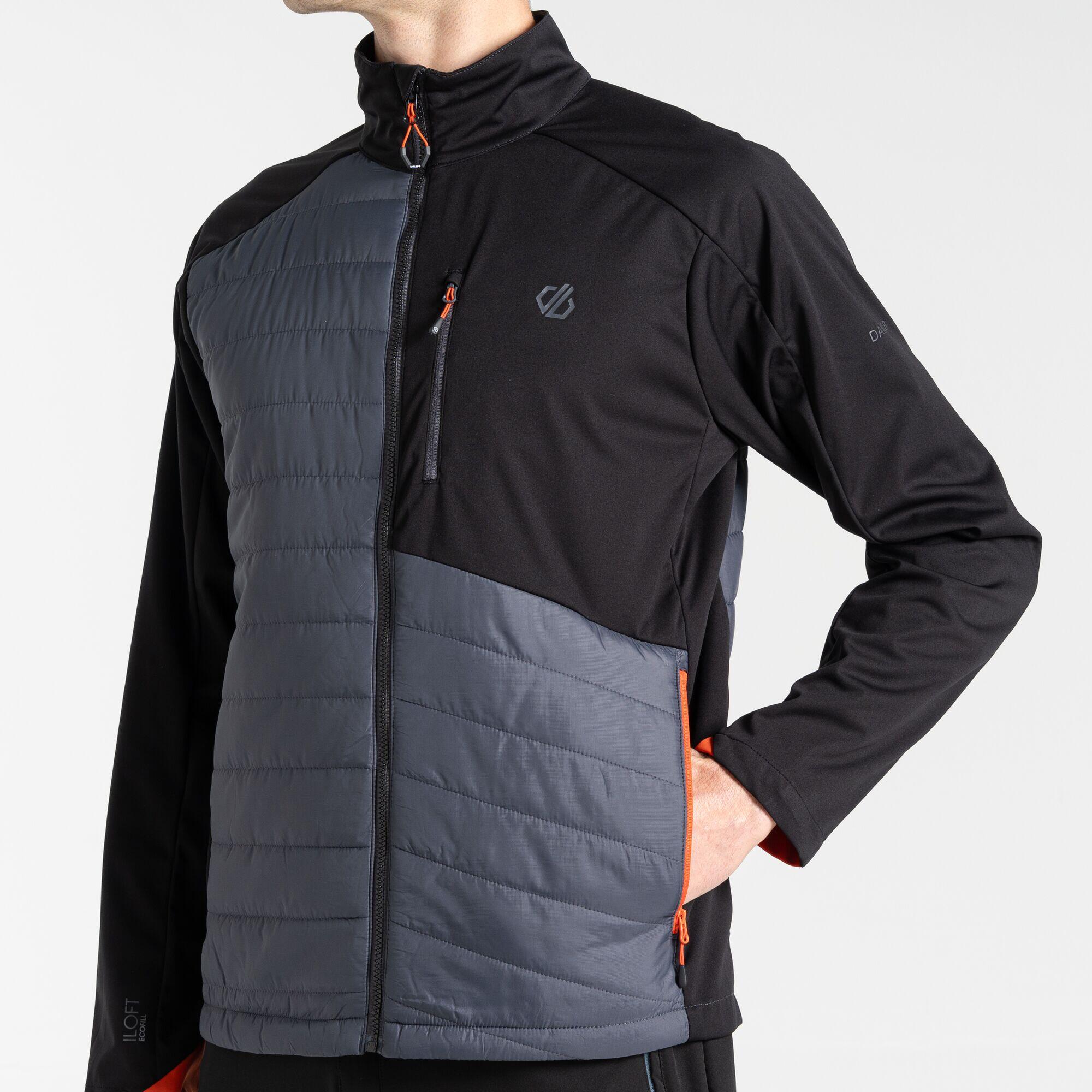 Softshell - Mountaineer Hybrid orange et marron homme 4/7