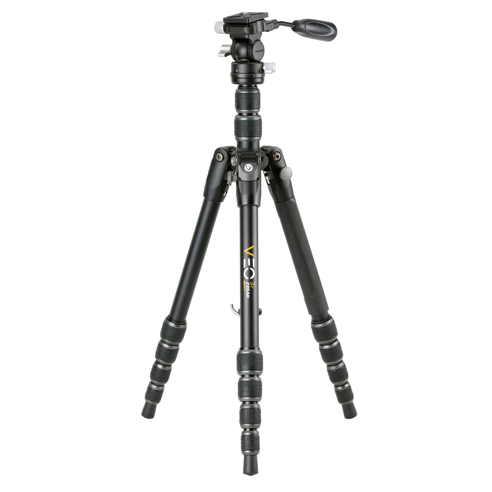 VANGUARD Trípode viaje aluminio rótula paneo Vanguard Veo 3T 235AP