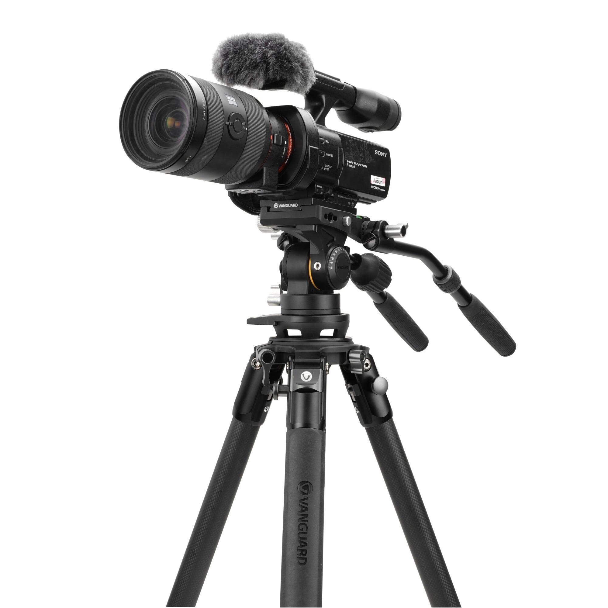 Trípode de vídeo de carbono rótula Veo PV-18 Vanguard Alta Pro 3VRL 303CV18 5/7