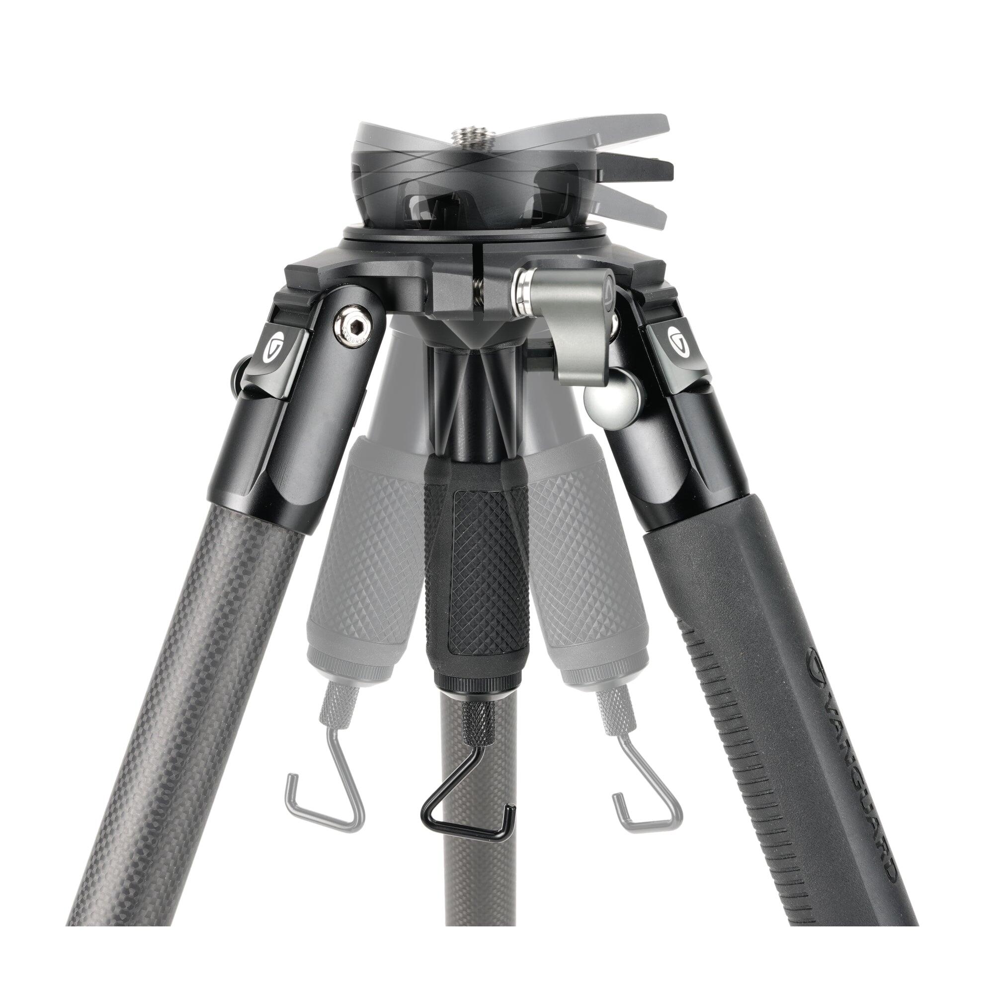 Trípode de vídeo de carbono rótula Veo PV-18 Vanguard Alta Pro 3VRL 303CV18 4/7