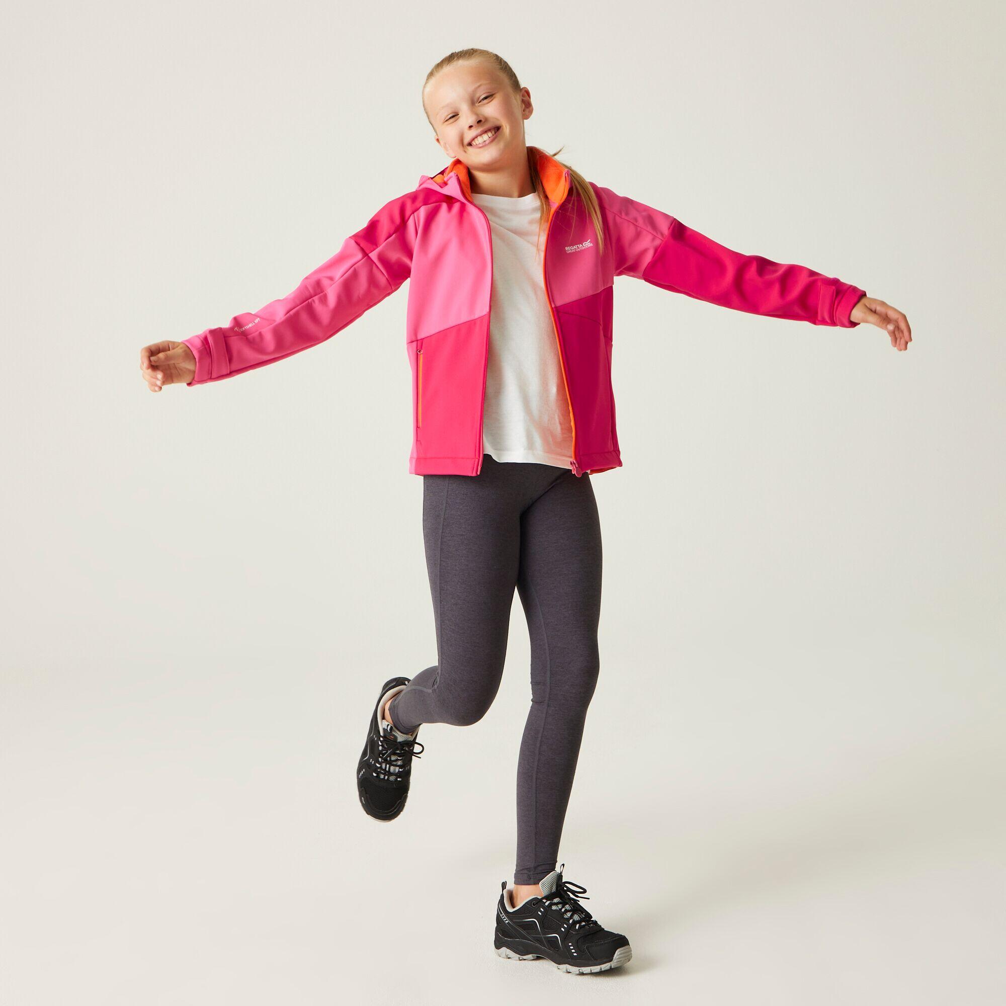 De Acidity VII softshell wandeljas voor kinderen 3/5