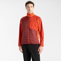 Softshell - Mountaineer Hybrid orange et marron homme