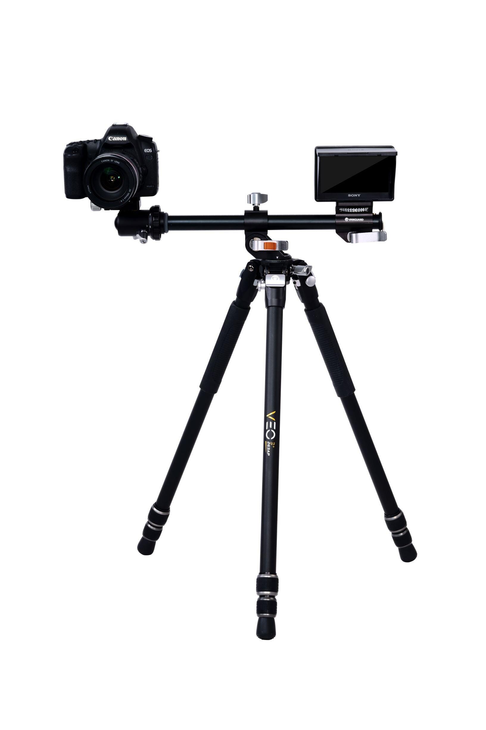 Trípode aluminio multiángulo rótula bola Vanguard VEO 3+ 263AB 3/7