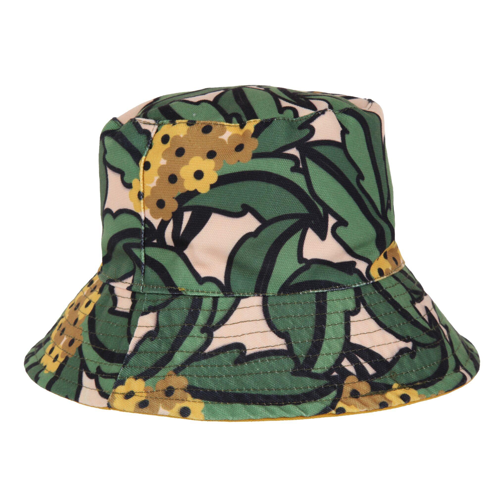 Orla Tropical Reversible Bucket Hat (Green) 2/5