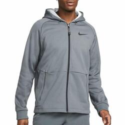 Chaqueta Deportiva para Hombre Fitness Nike Pro Therma-Fit Gris