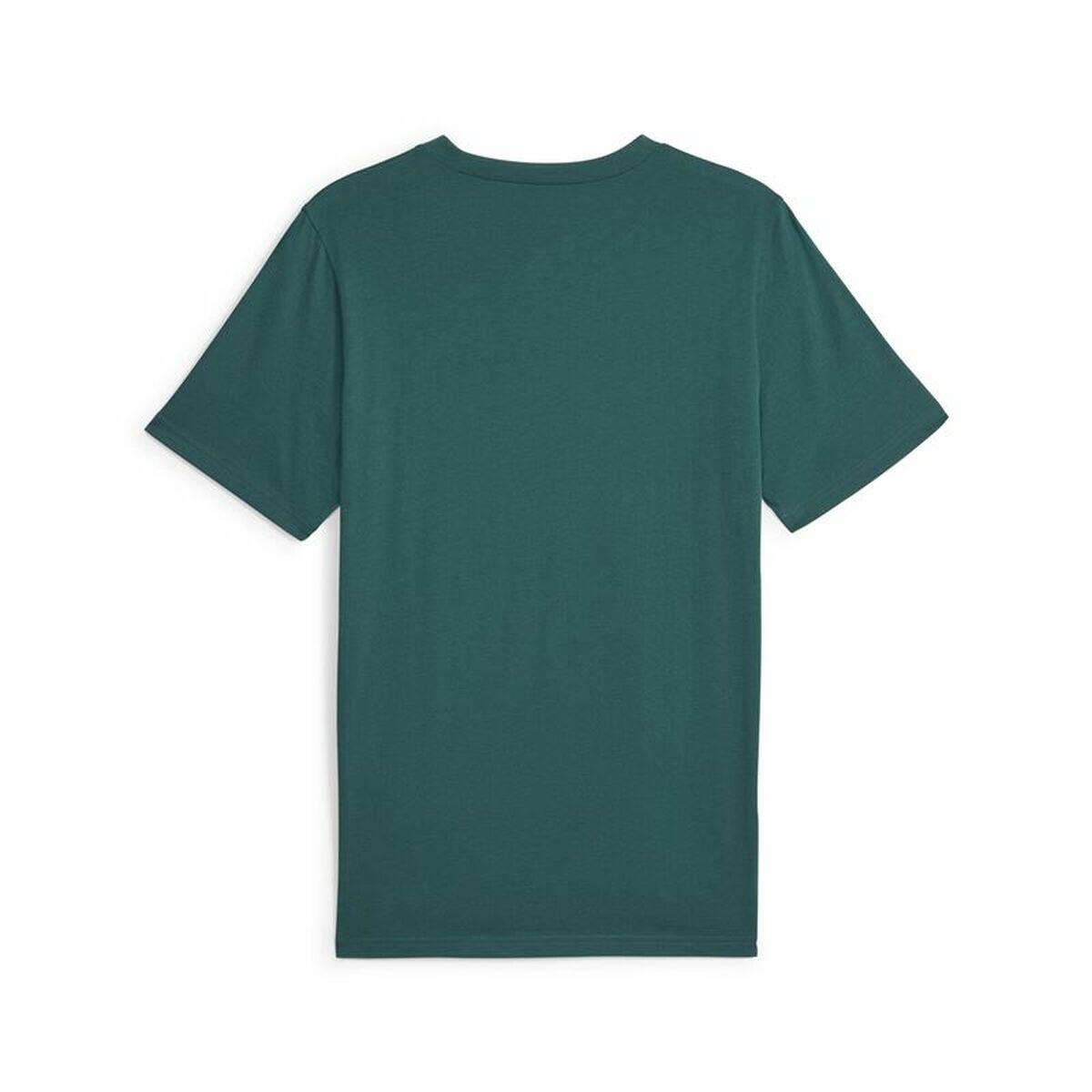 Camisola de Manga Curta Homem Puma Graphiccs Sneaker Azul 2/5
