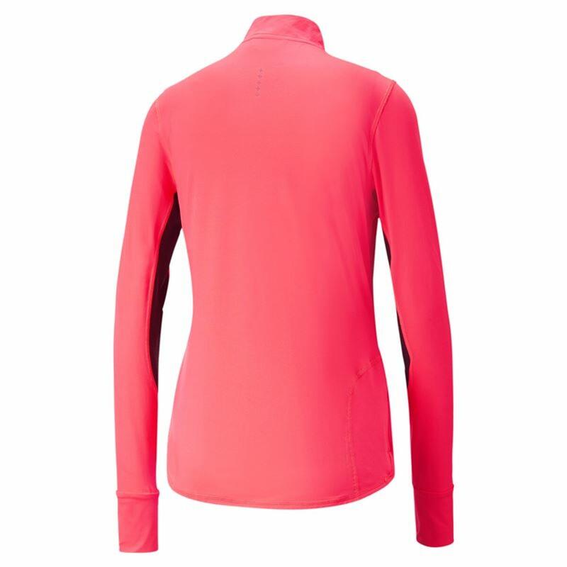 Camiseta de Manga Larga de Mujer Puma Favorite Rosa