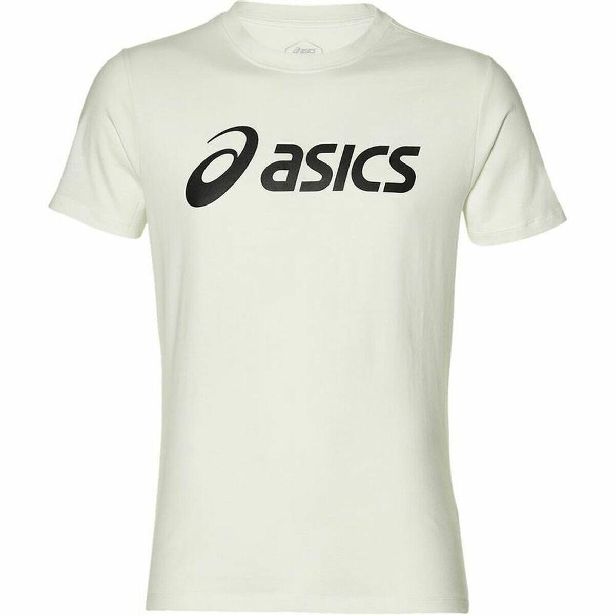 ASICS Camiseta de Manga Corta Hombre Asics Big Logo Blanco