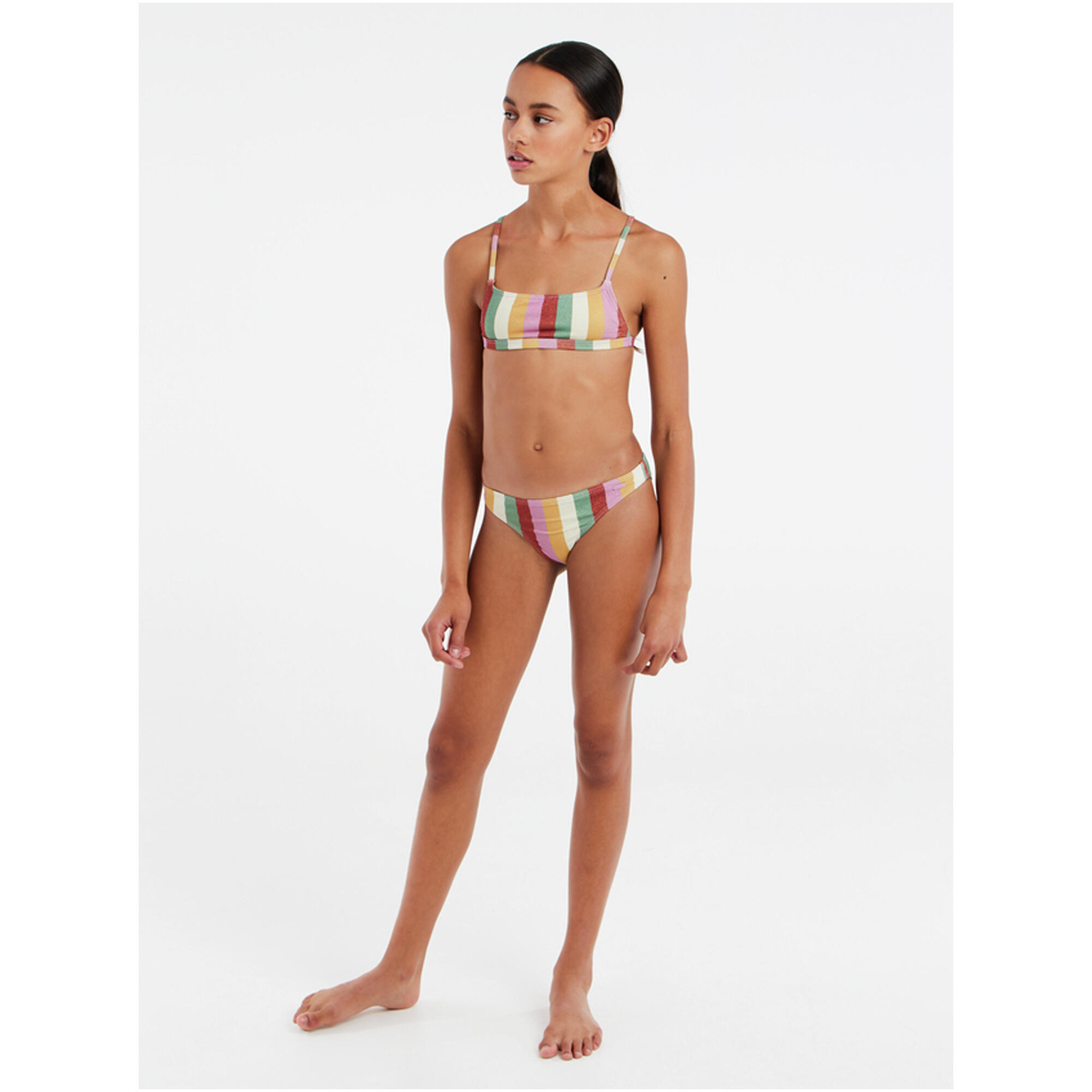 Protest - Maillot De Bain 2 Pièces Fille Protest Prtalley - Maillot De Bain 2 Pièces - Multicolore|rose - 14 Ans / 164 Cm - Decathlon