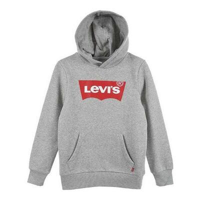 Kindersweater levi's batwing screenprint lichtgrijs