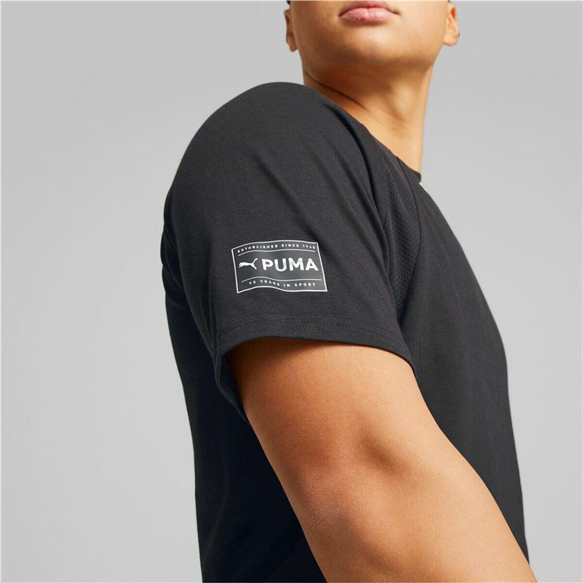 T-shirt à manches courtes homme Puma Ultrabreathe Triblend Noir 5/5