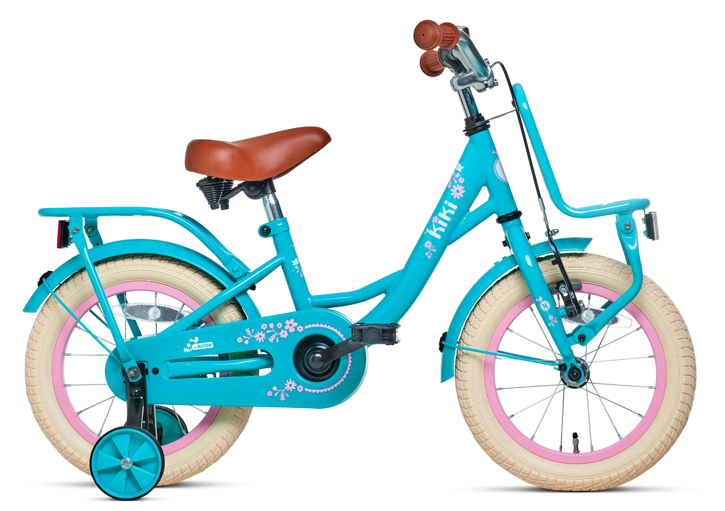 NOGAN Nogan Kiki Kinderfiets - 12 inch - Turquoise