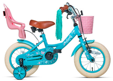 Vélo Enfant Nogan Butterfly - 12 pouces - Turquoise