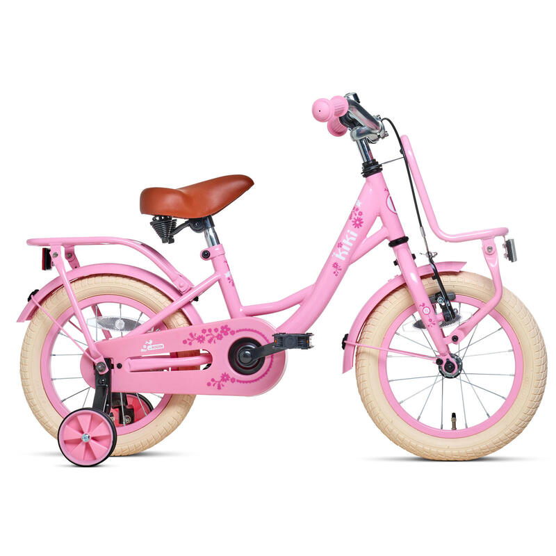 Nogan Kiki Kinderfiets - 14 inch - Roze