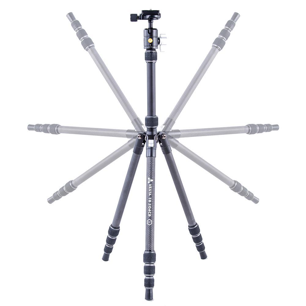 Treppiede da viaggio in carbonio Vanguard Vesta TB 204CB 7/7