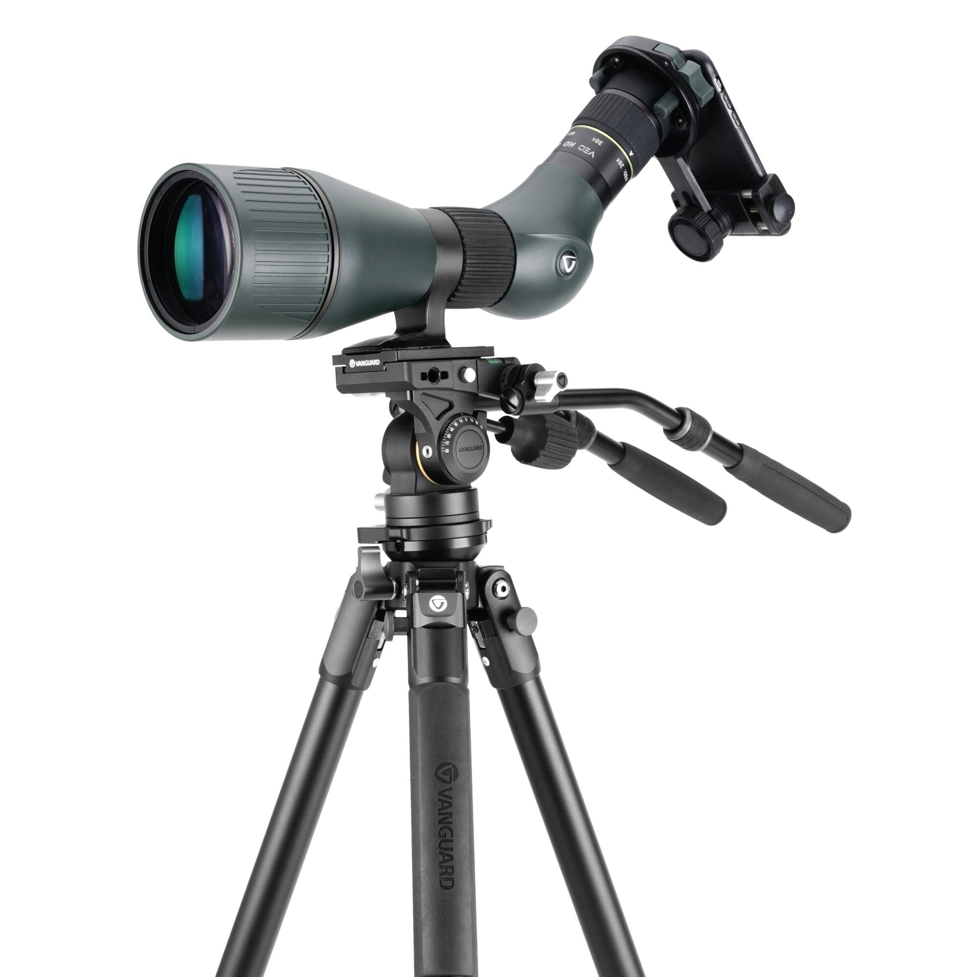 Treppiede video in alluminio con testa Veo PV-18 Vanguard Alta Pro 3VL 303AV18 6/7