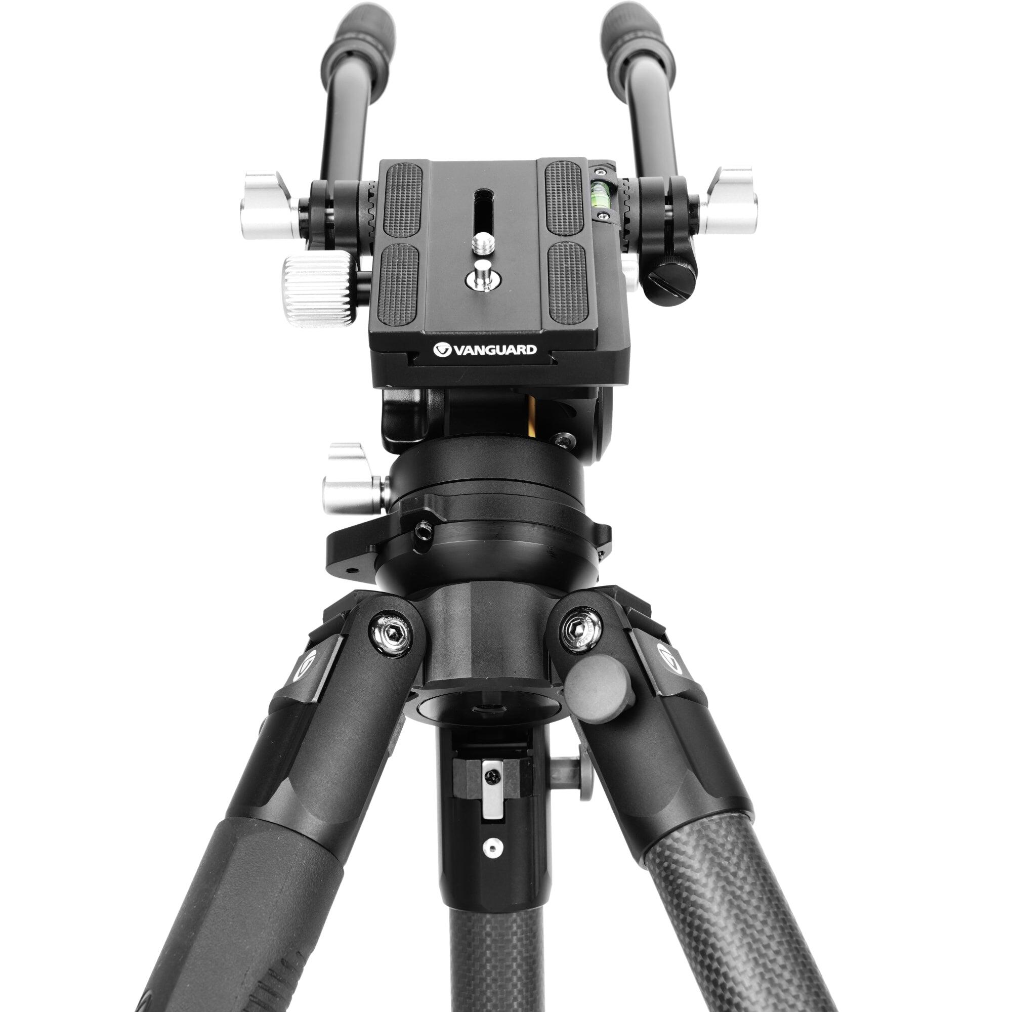 Treppiede video in alluminio con testa Veo PV-18 Vanguard Alta Pro 3VL 303AV18 3/7