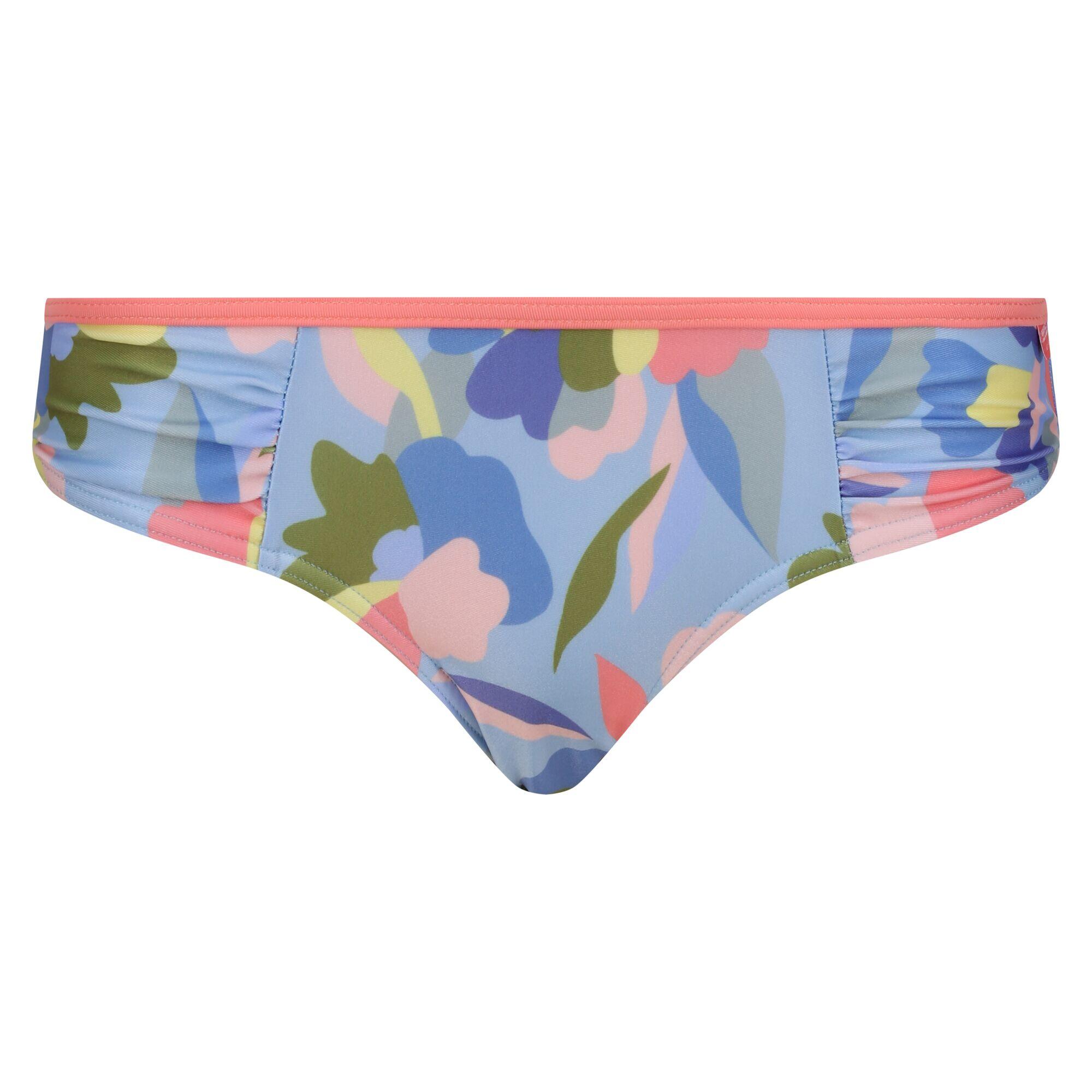 REGATTA Calcinhas de biquíni Aceana Floral Abstrato para senhora/senhora Azul