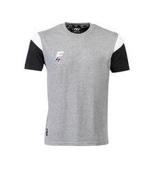 Tee-shirt de rugby Force XV CONQUETE rouge-blanc-noir