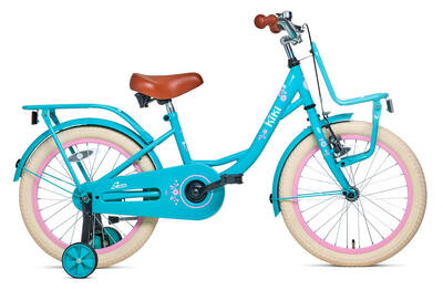 Nogan kiki kinderfiets - 18 inch - turquoise