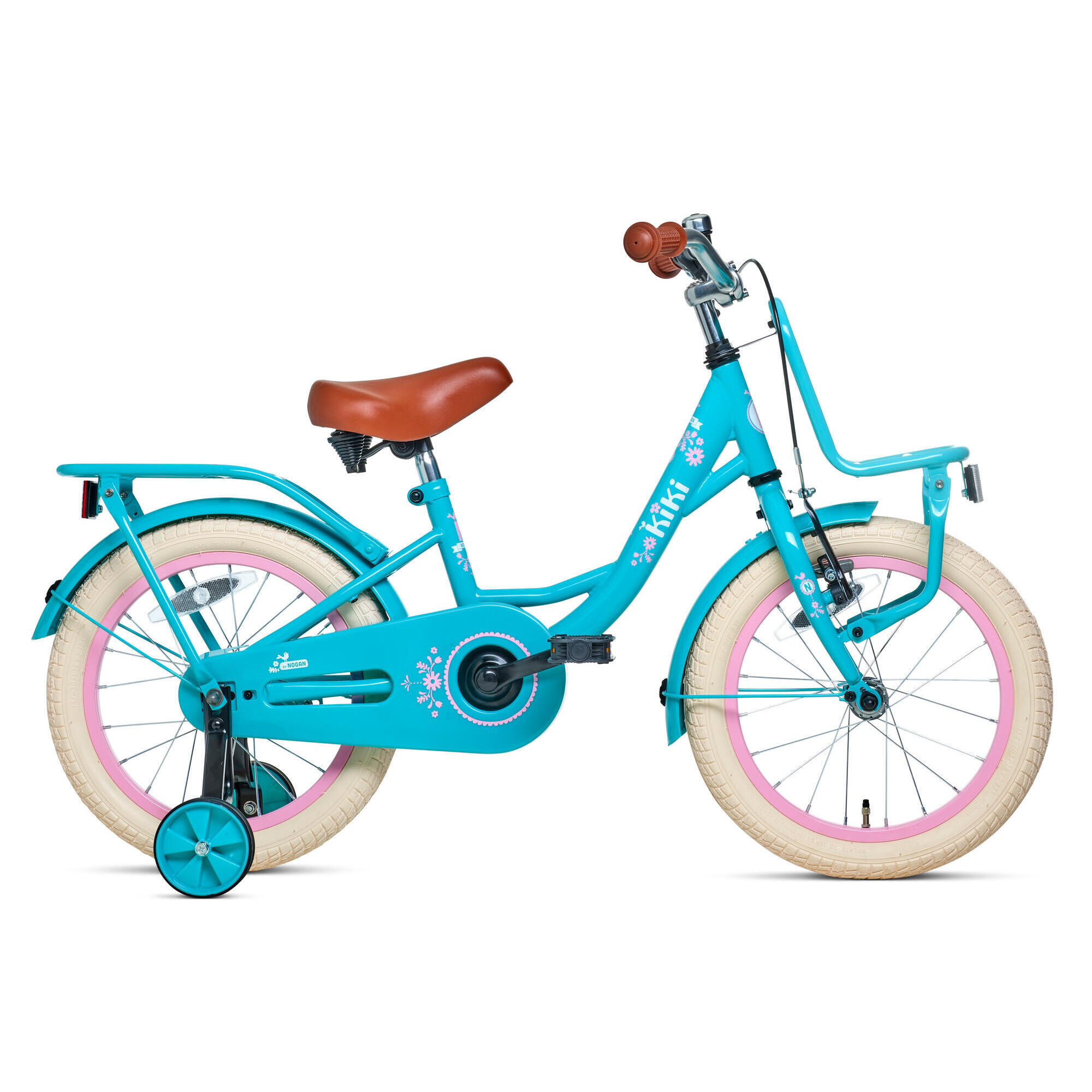 Nogan - Vélo Enfant Nogan Kiki - 16 Pouces - Turquoise - Vélo Enfant - Bleu - 16" - Decathlon