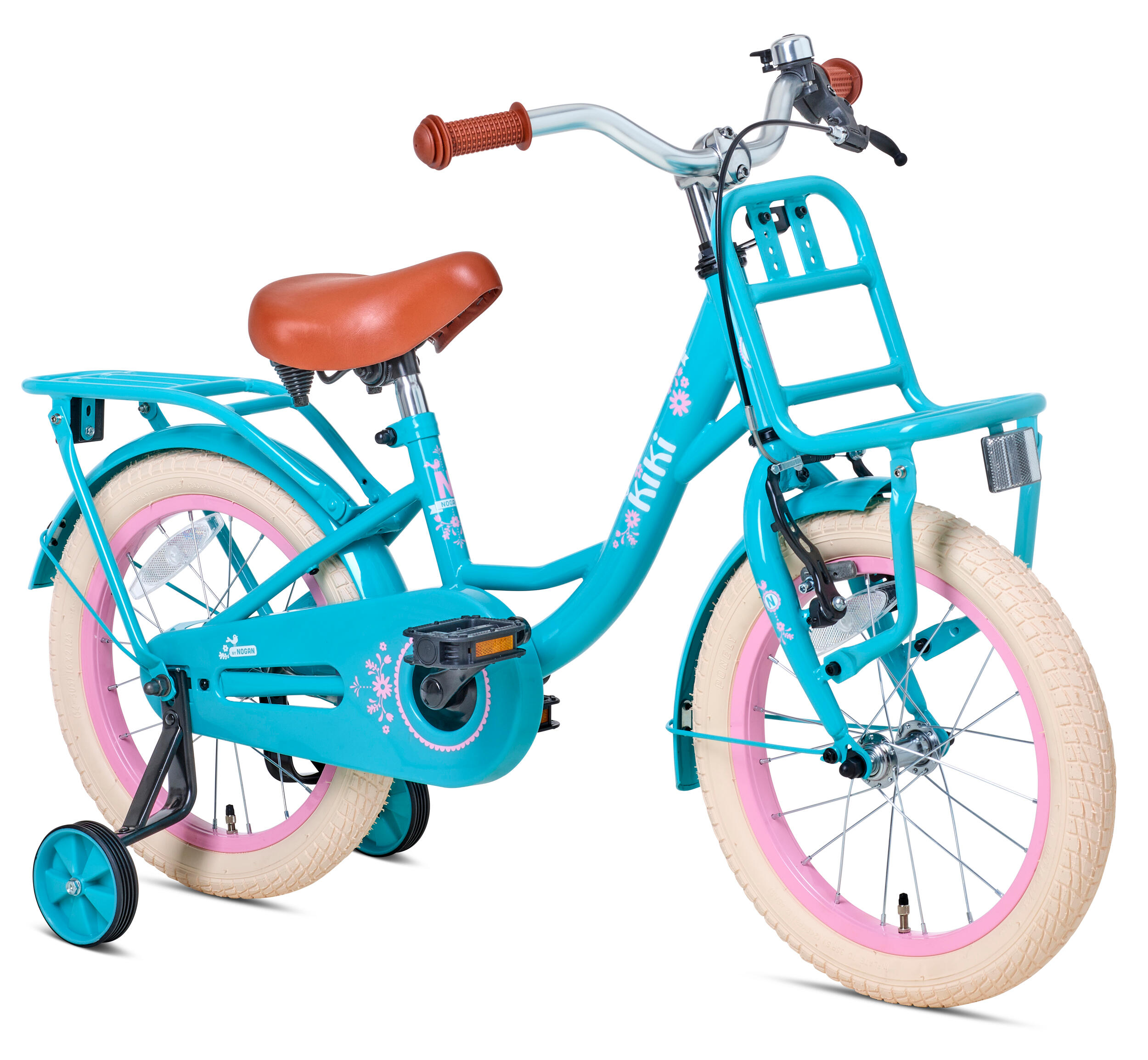 Vélo Enfant Nogan Kiki - 16 pouces - Turquoise 2/4