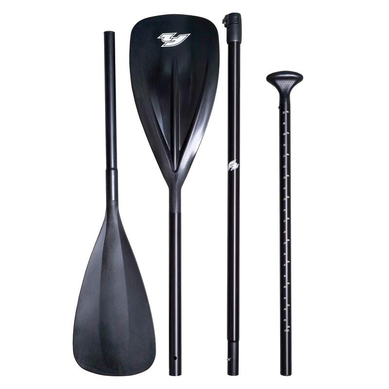 SUP F2 placă gonflabilă Axxis 12'2” LiGHT albastru Combo Paddle 2in1 Seat