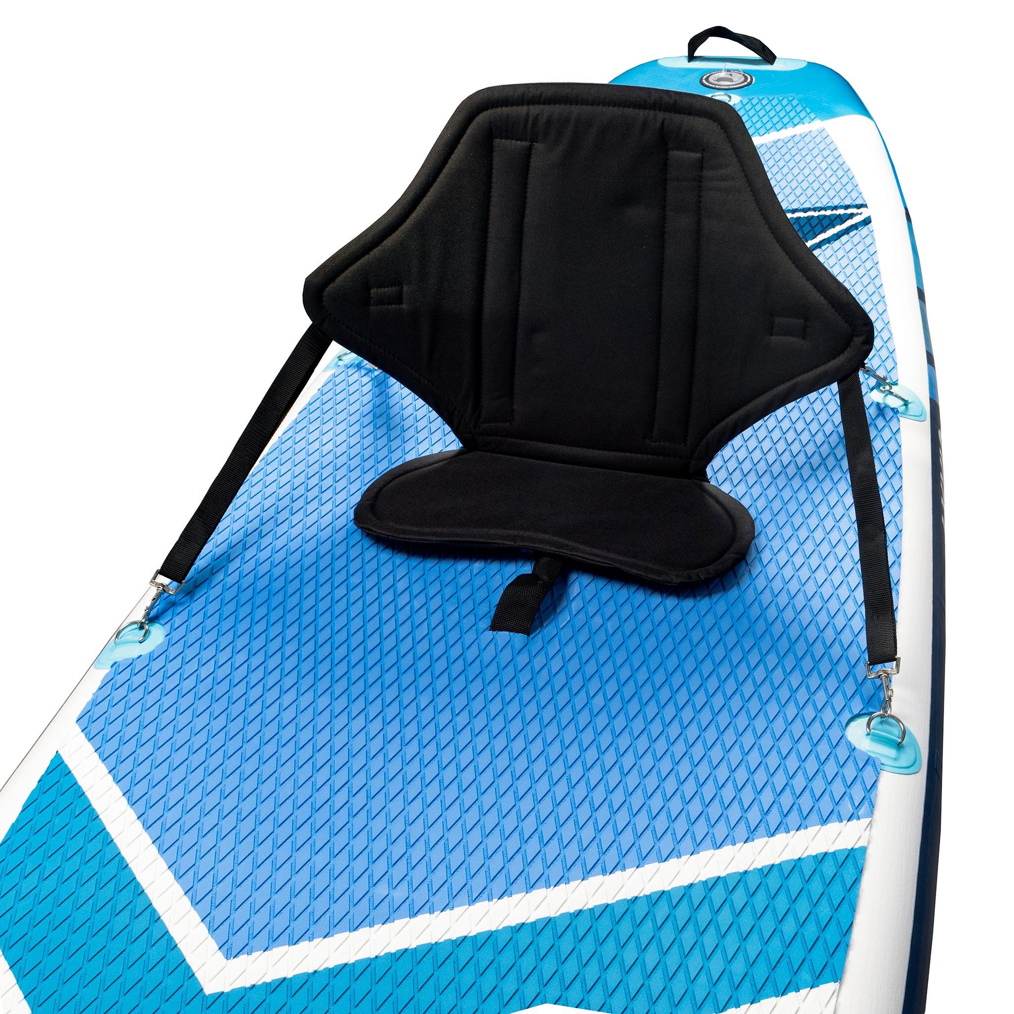 SUP F2 opblaasbaar board Axxis 12'2” Lichtblauw Combo Peddel 2in1 kajakzitje 2/7