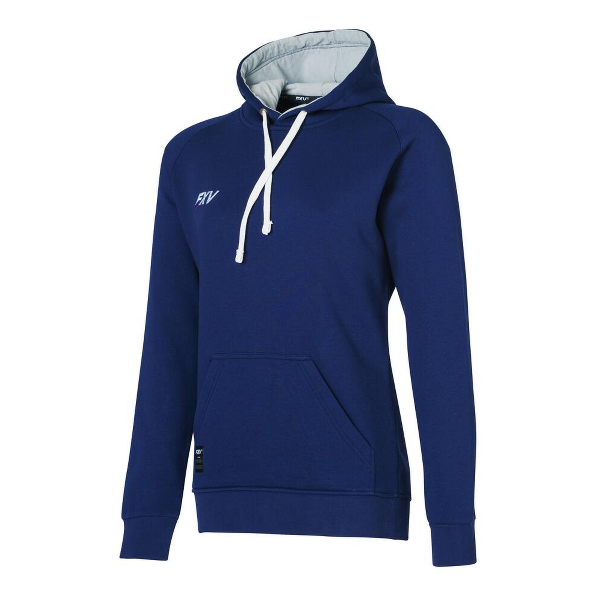 Force Xv - Sweat Capuche De Rugby Force Xv Force Lady Marine - Sweat-shirt - Bleu - 40 M - Decathlon