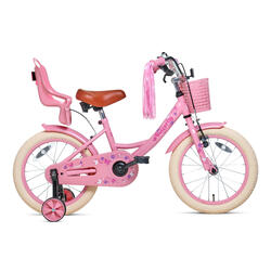 Vélo Enfant Nogan Butterfly - 16 pouces - Rose