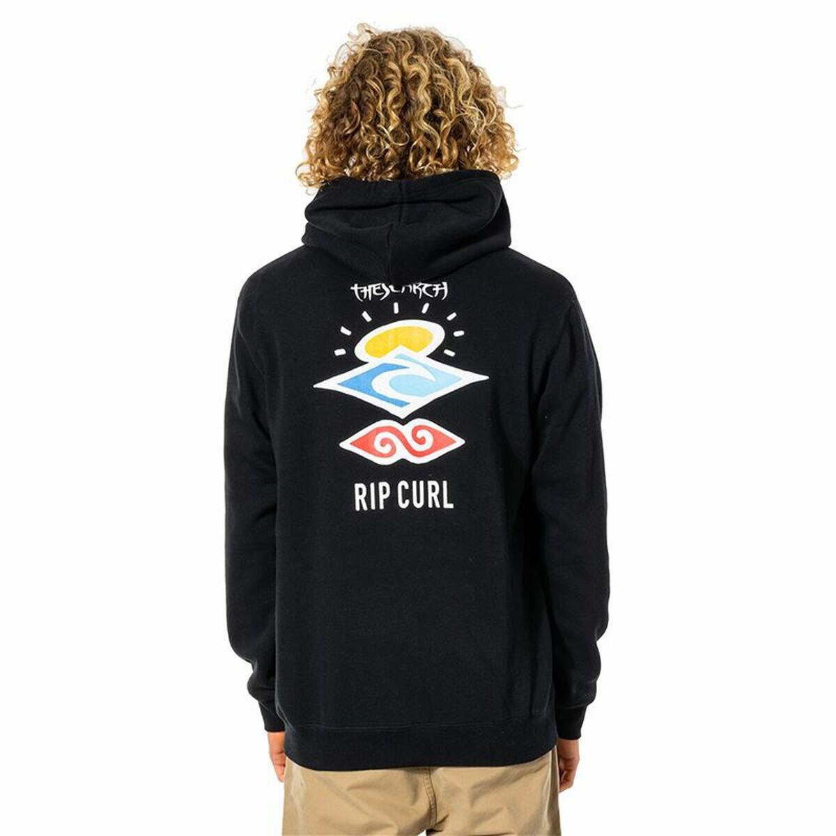 Sweat à capuche Rip Curl Search Icon Noir 2/5