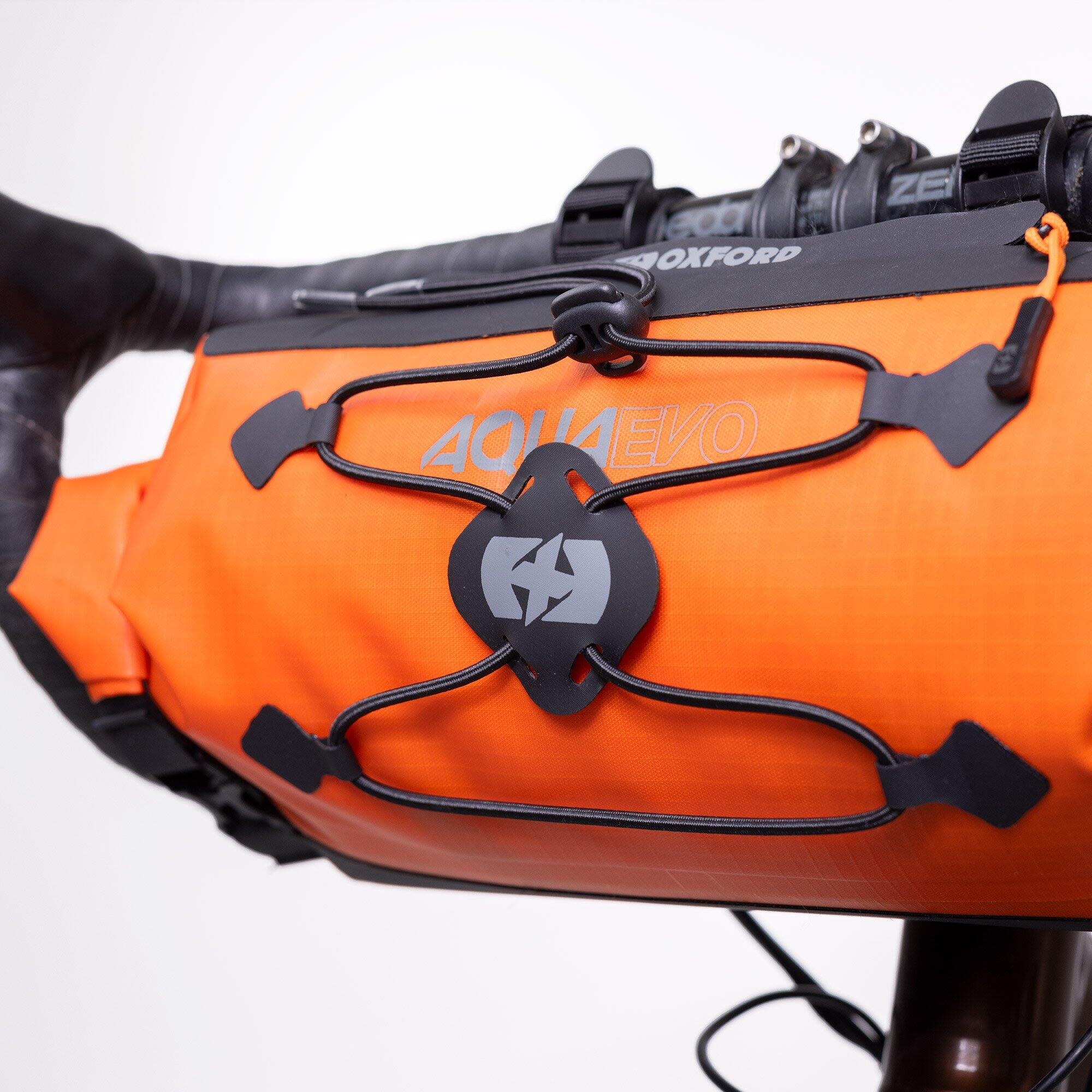Oxford Aqua Evo Adventure Handlebar Pack-Orange 3/7