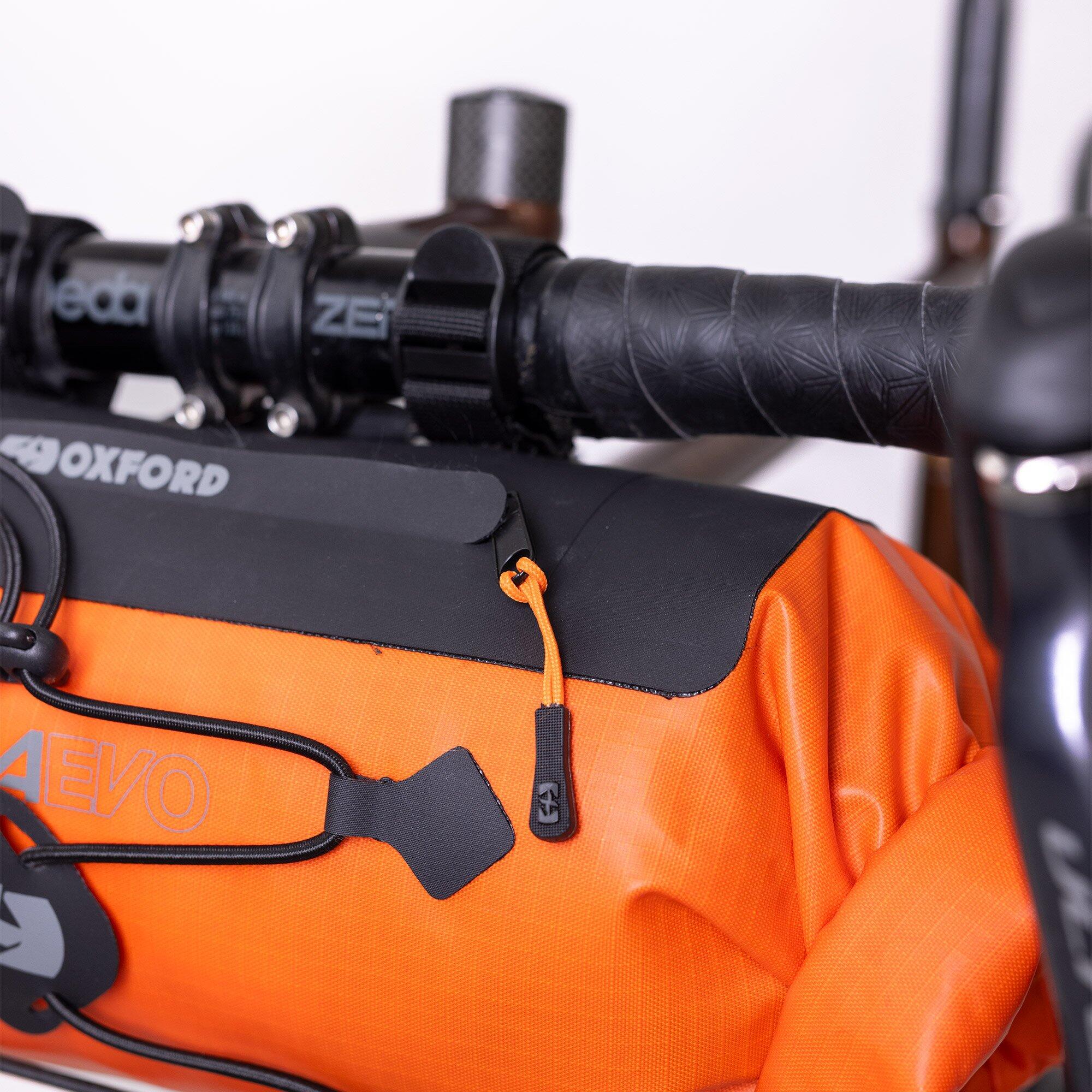 Oxford Aqua Evo Adventure Handlebar Pack-Orange 5/7