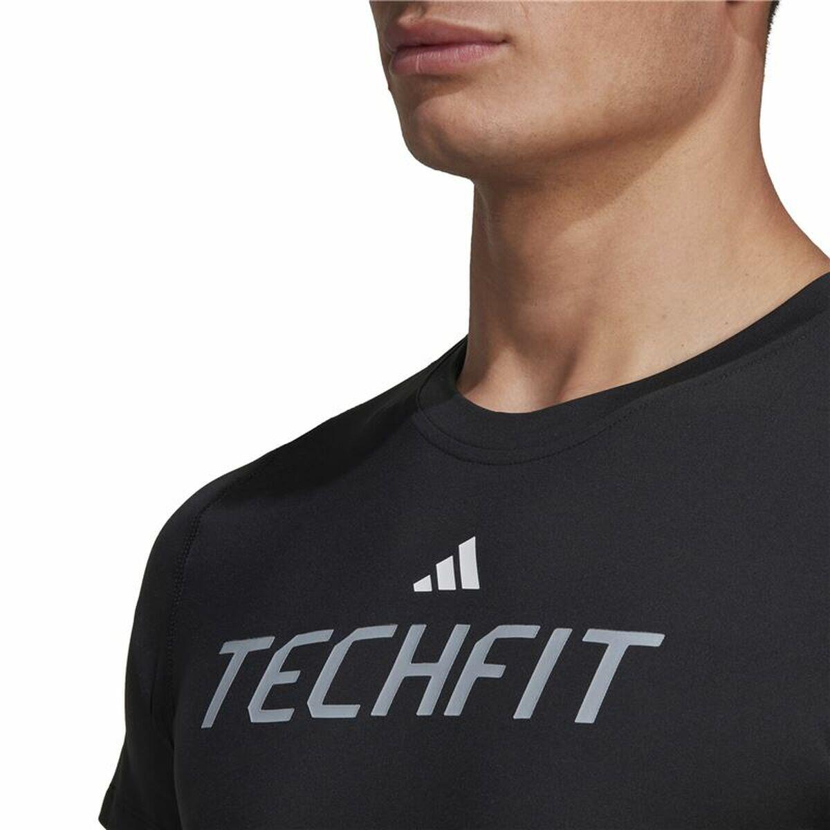 T-shirt à manches courtes homme Adidas Graphic Noir 5/5