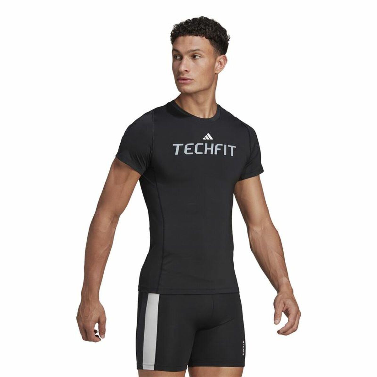 T-shirt à manches courtes homme Adidas Graphic Noir 4/5