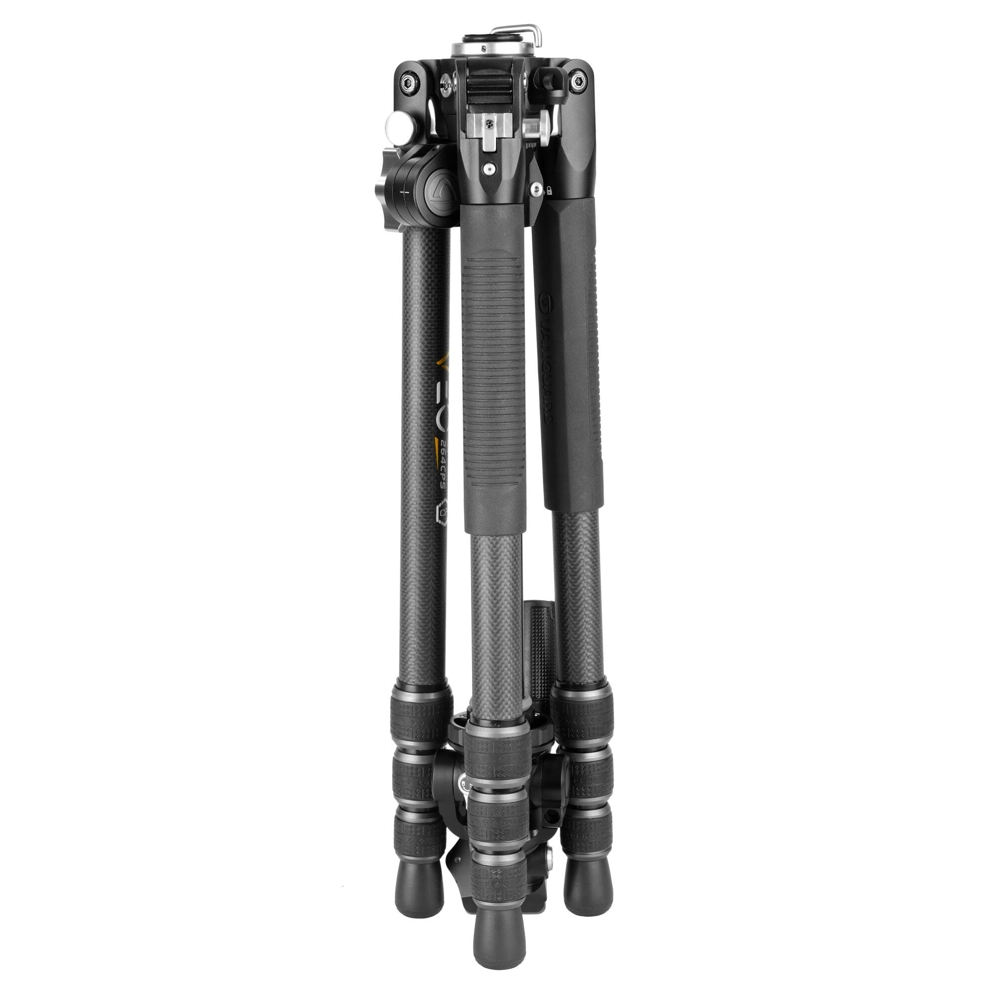 Trípode carbono descentrable plegable rótula 3 vías Vanguard Veo 3T+ 264CPS 2/7