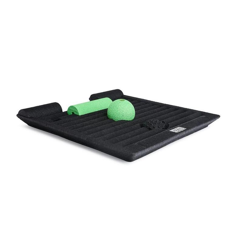 Blackroll Tapis station debout « Smoove Board », Noir/vert