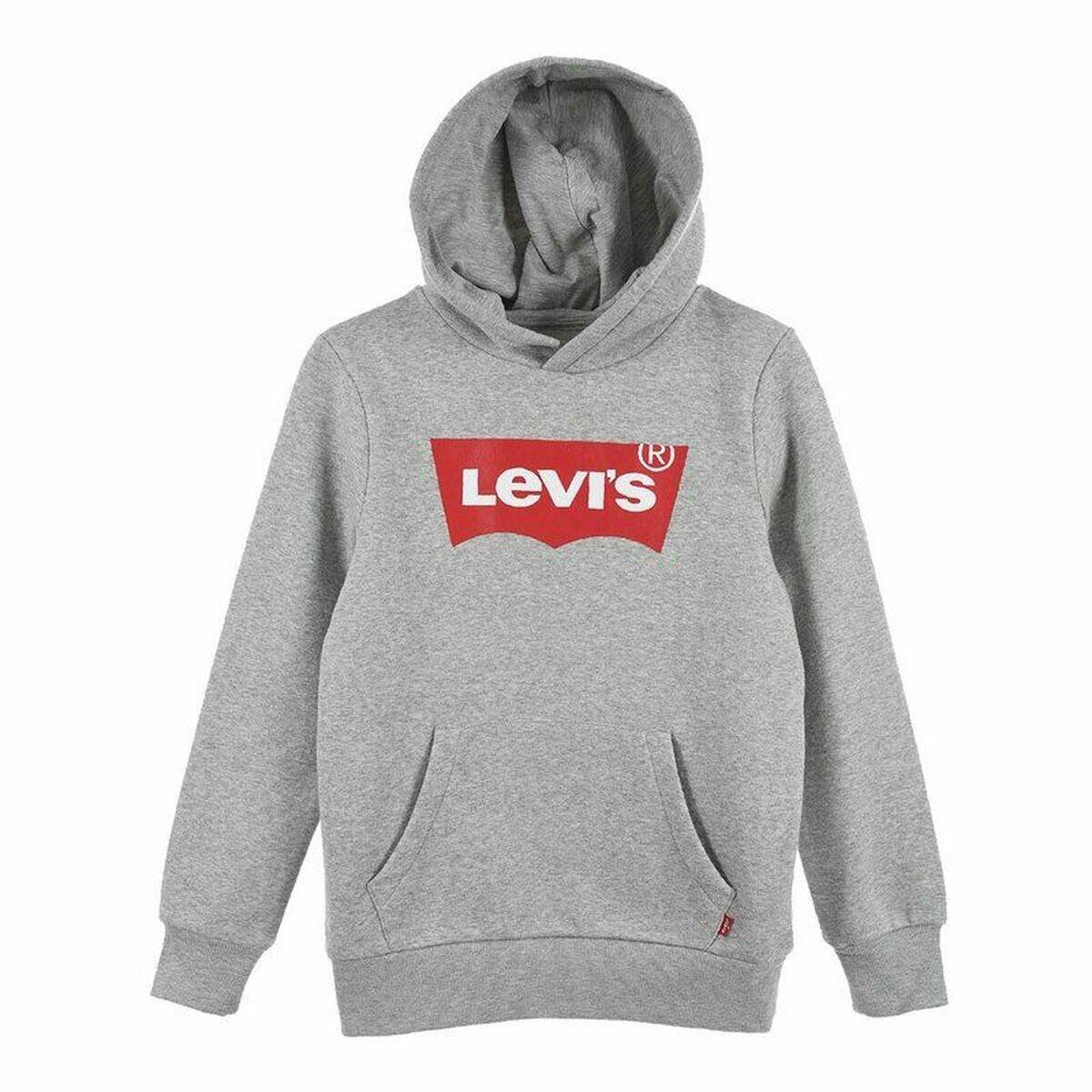 Herensweater zonder Capuchon Levi's Batwing Screenprint Grijs 2/5