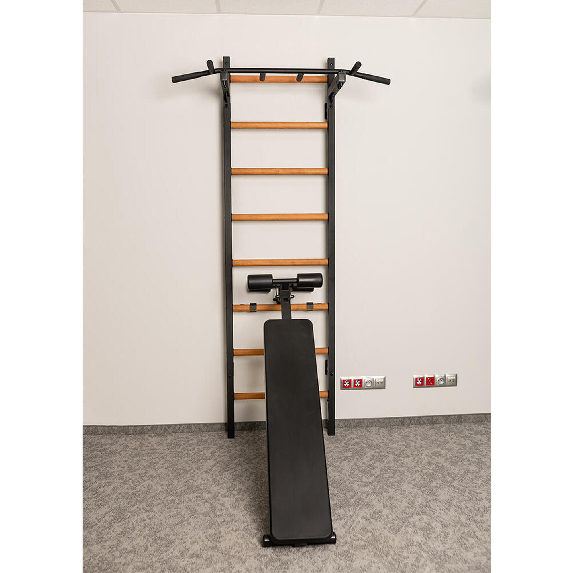Banc De Musculation Multifonction Wiltec - Charge Max 230 Kg, Support Haltères, Inclinable