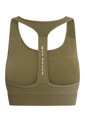 Brassière de sport NADIA noir respirant séchage rapide respectueux de la peau