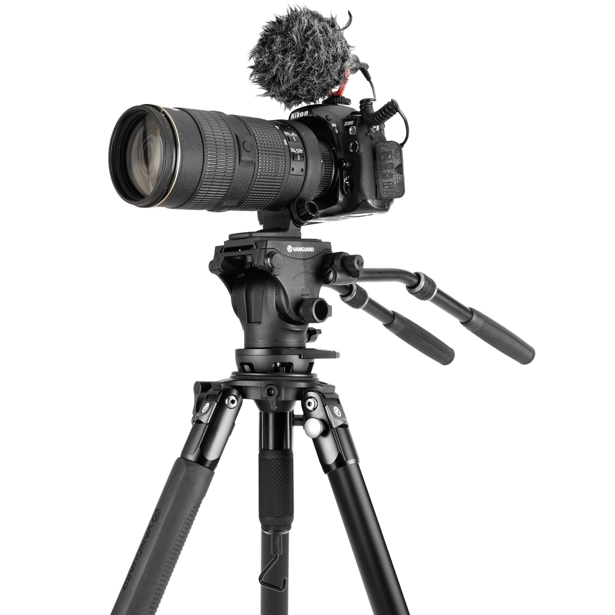 Trípode de vídeo de aluminio rótula Veo PV-20 Vanguard Alta Pro 3VRL 303AV20 7/7