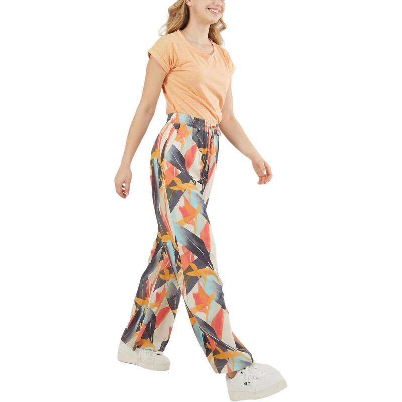 Poppy Pants női hosszú nadrág - multikolor