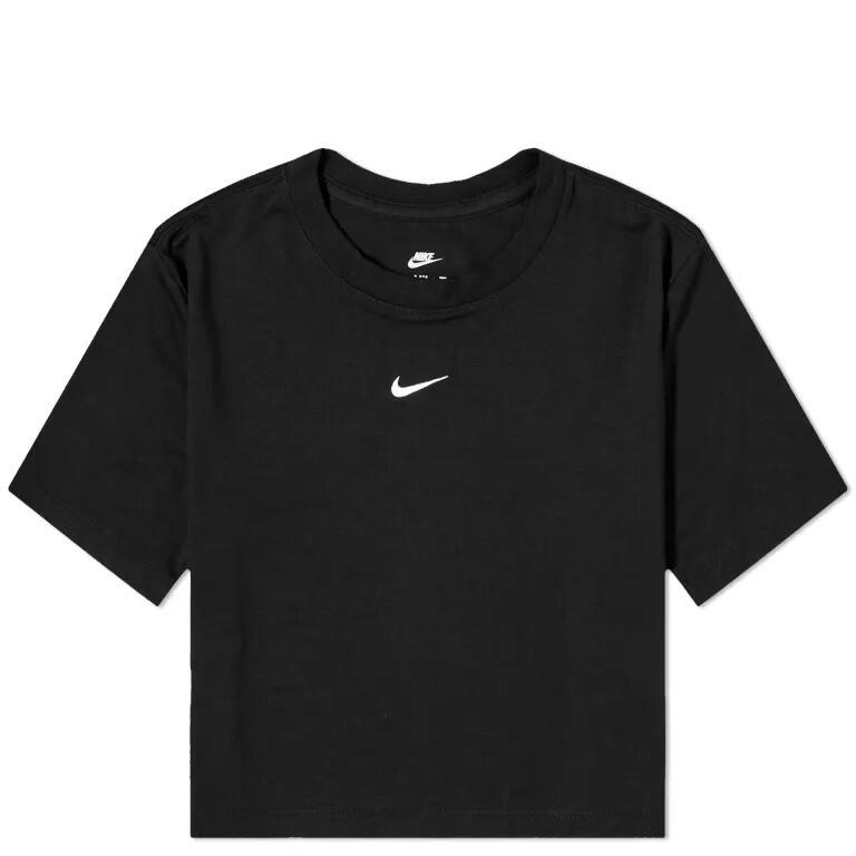 T-shirt donna nike corta sportswear - nero 3/3