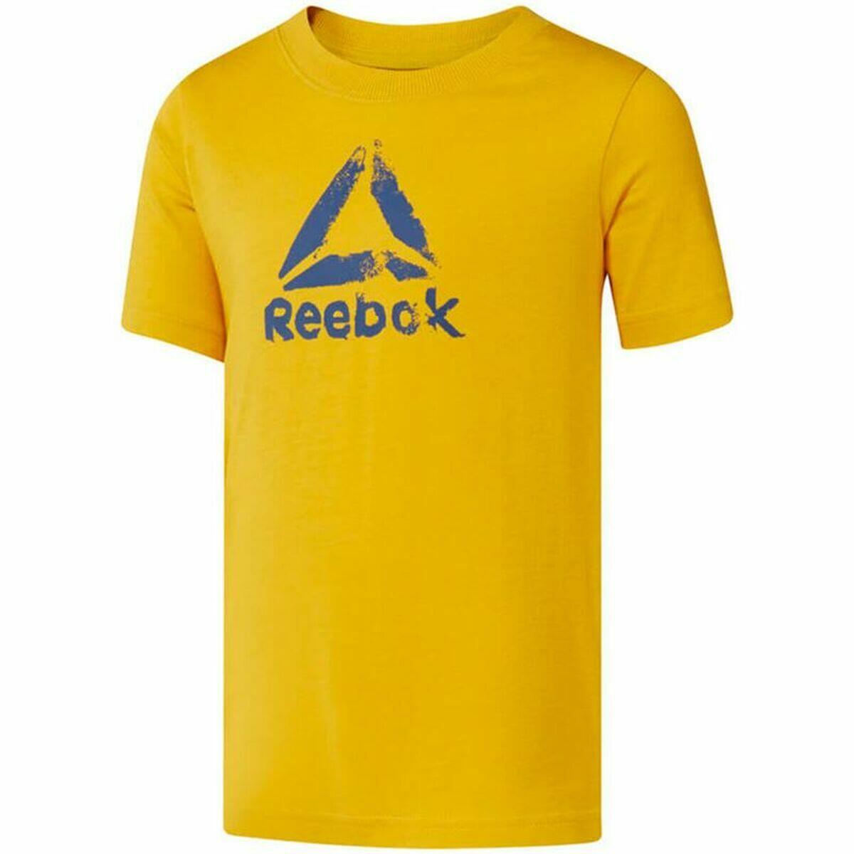 Maglia a Maniche Corte Bambino Reebok Elemental Giallo