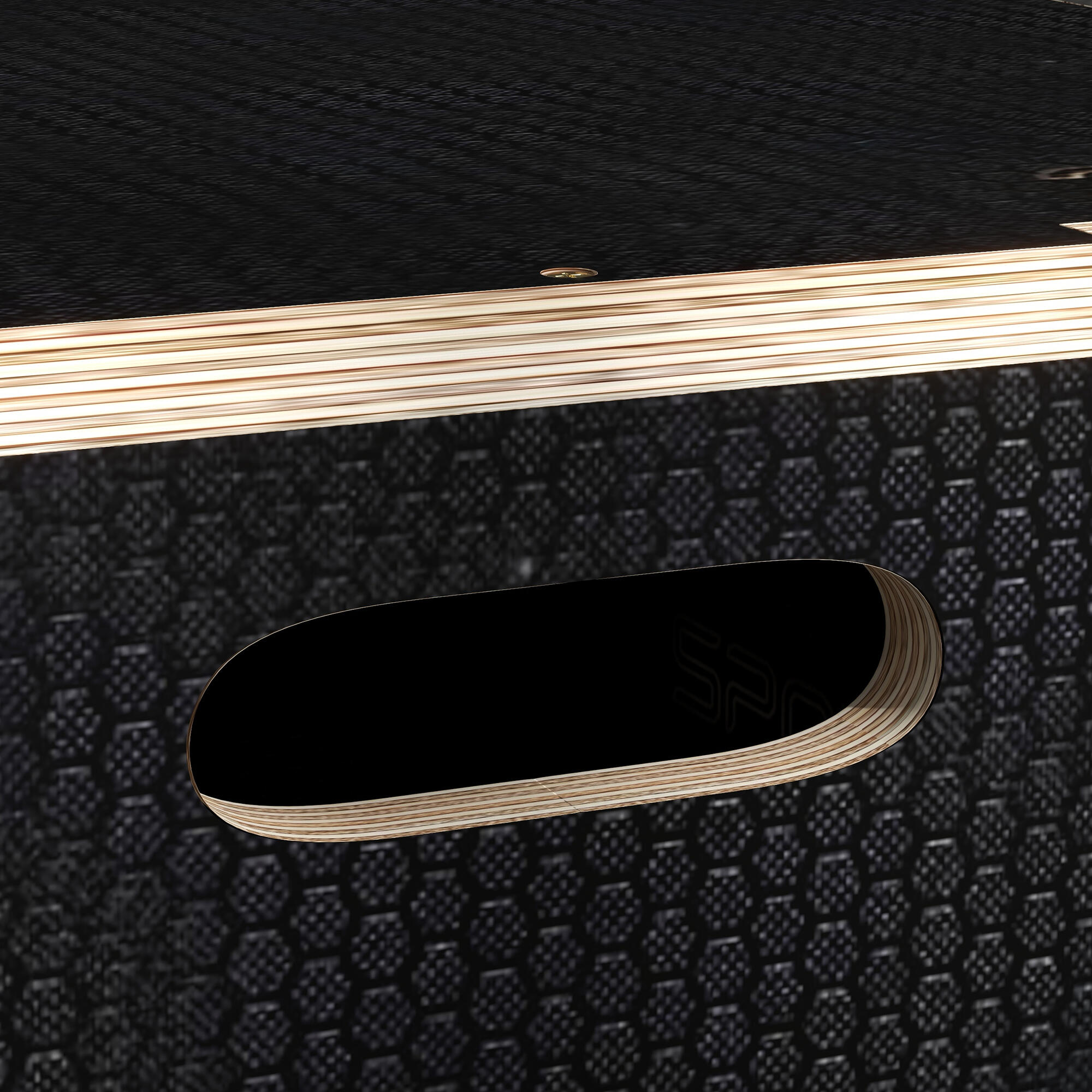 Caixa pliométrica 76x61x51 cm preto SPORTNOW 5/7
