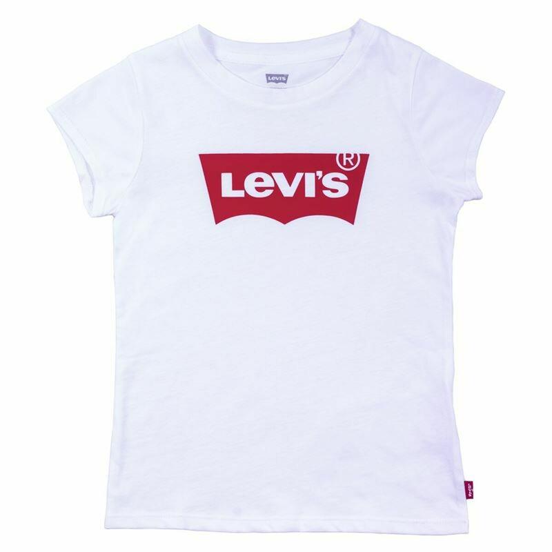 Maglia a Maniche Corte per Bambini Levi's Batwing B Bianco